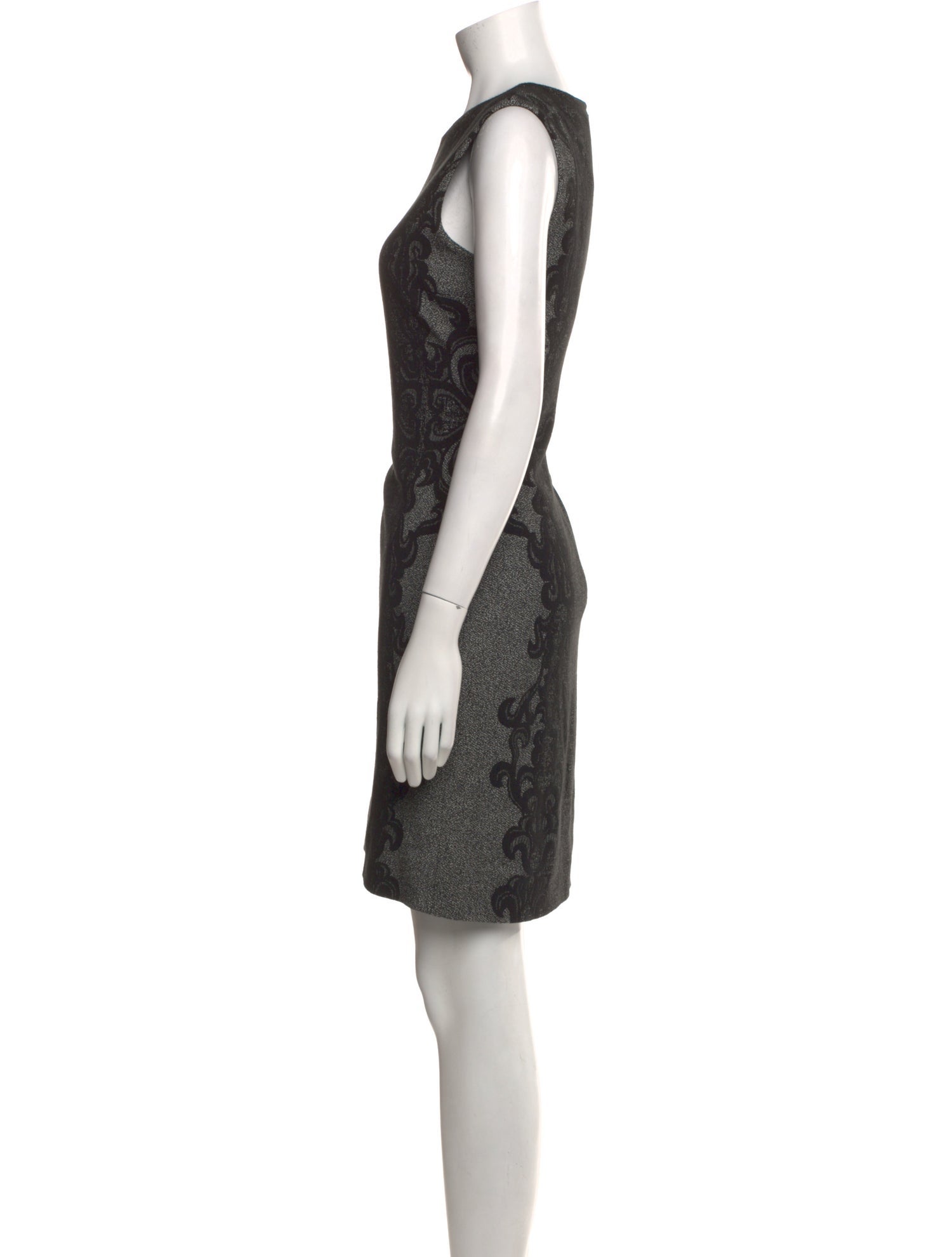 Diane von Furstenberg Crew Neck Knee-Length Dress