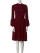 Diane von Furstenberg Crew Neck Knee-Length Dress