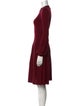 Diane von Furstenberg Crew Neck Knee-Length Dress