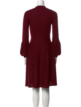 Diane von Furstenberg Crew Neck Knee-Length Dress