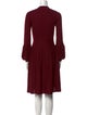 Diane von Furstenberg Crew Neck Knee-Length Dress