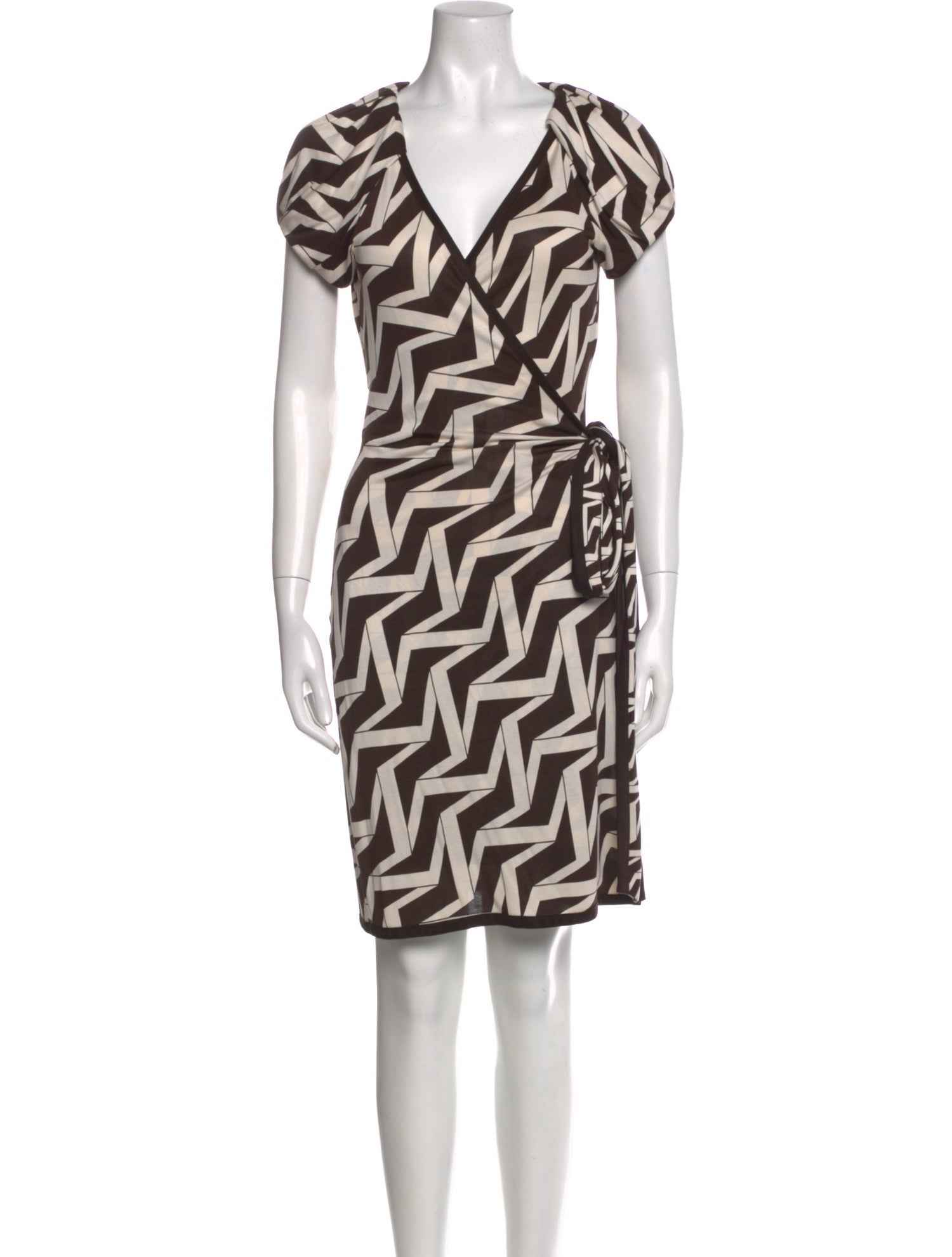 Diane von Furstenberg Silk Knee-Length Dress