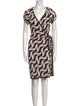 Diane von Furstenberg Silk Knee-Length Dress