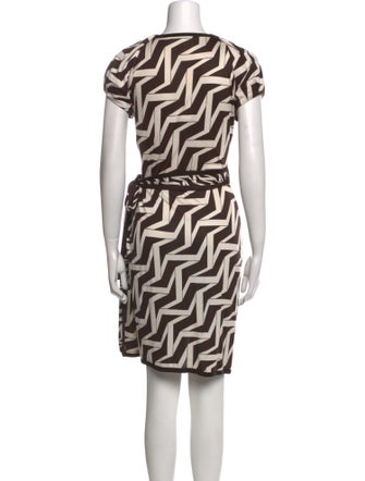 Diane von Furstenberg Silk Knee-Length Dress