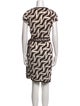 Diane von Furstenberg Silk Knee-Length Dress