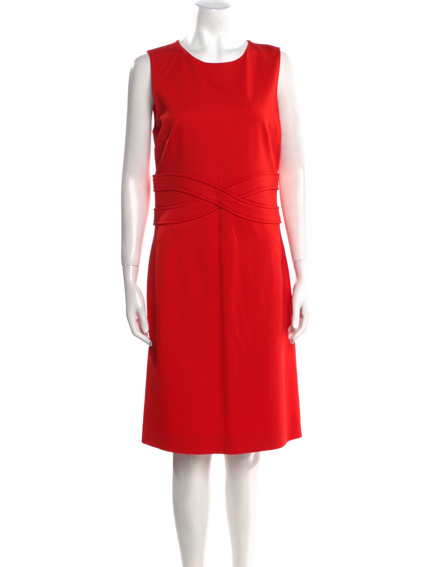 Diane von Furstenberg Crew Neck Knee-Length Dress