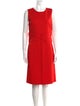 Diane von Furstenberg Crew Neck Knee-Length Dress