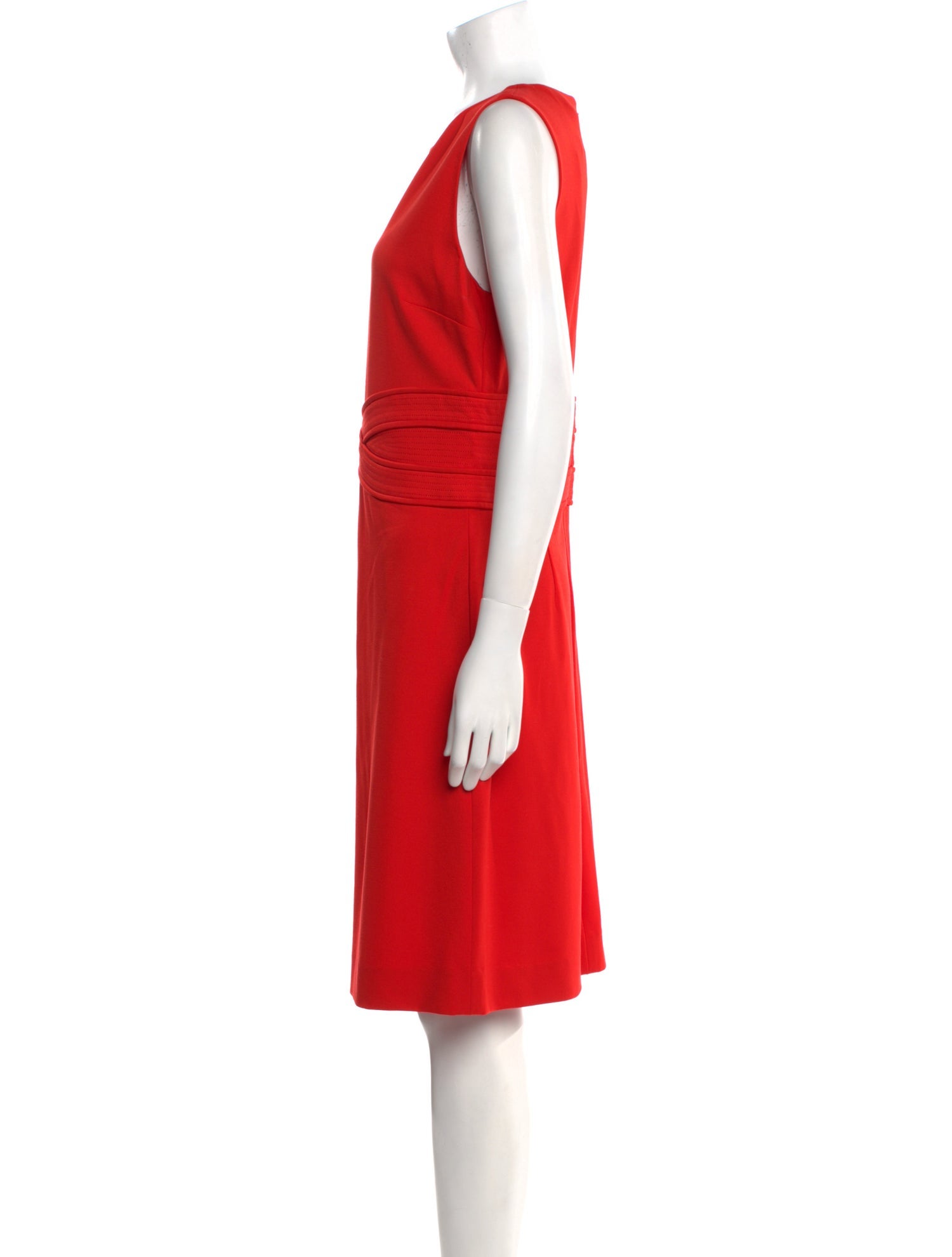 Diane von Furstenberg Crew Neck Knee-Length Dress
