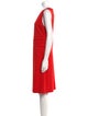 Diane von Furstenberg Crew Neck Knee-Length Dress