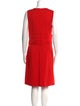 Diane von Furstenberg Crew Neck Knee-Length Dress