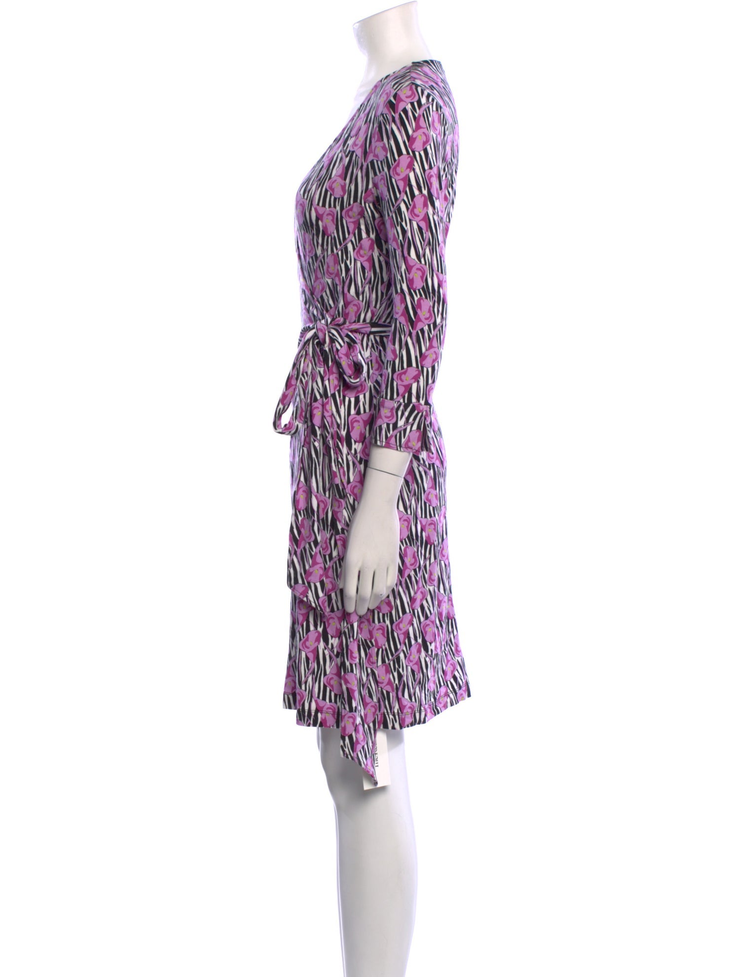 Diane von Furstenberg Printed Knee-Length Dress