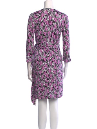 Diane von Furstenberg Printed Knee-Length Dress