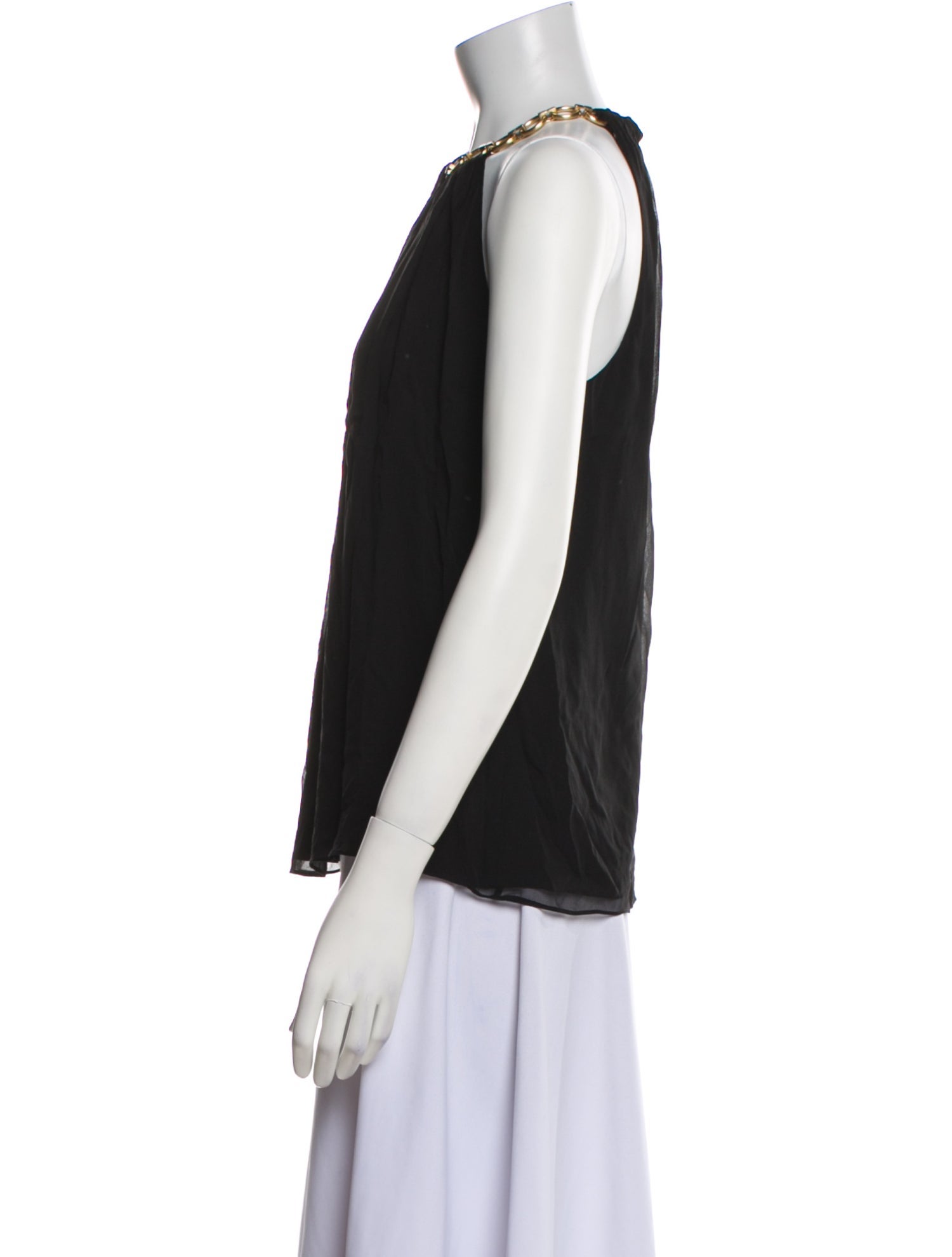 Diane von Furstenberg Silk Halterneck Blouse