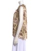Diane von Furstenberg Silk Floral Print Blouse