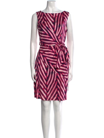 Diane von Furstenberg Silk Knee-Length Dress