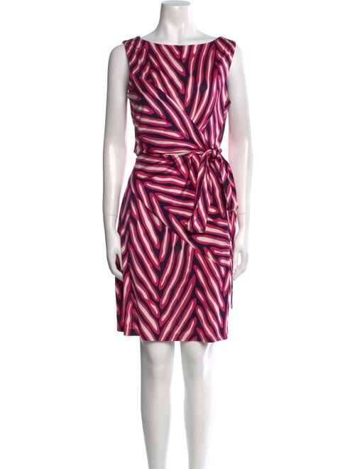 Diane von Furstenberg Silk Knee-Length Dress
