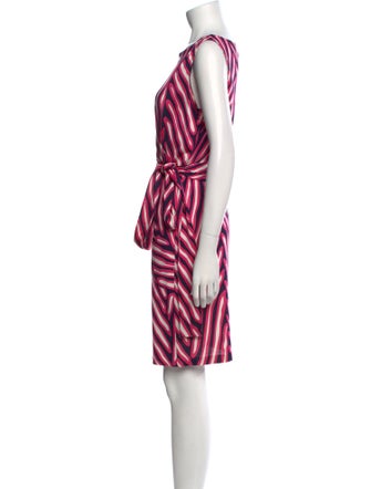 Diane von Furstenberg Silk Knee-Length Dress