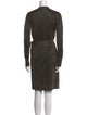 Diane von Furstenberg V-Neck Knee-Length Dress