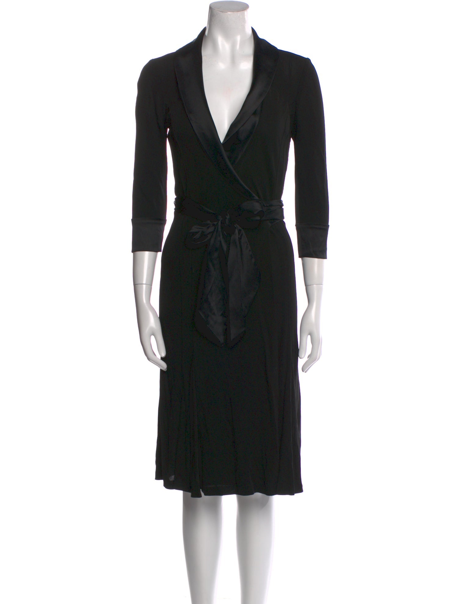 Diane von Furstenberg V-Neck Knee-Length Dress