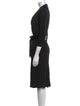 Diane von Furstenberg V-Neck Knee-Length Dress