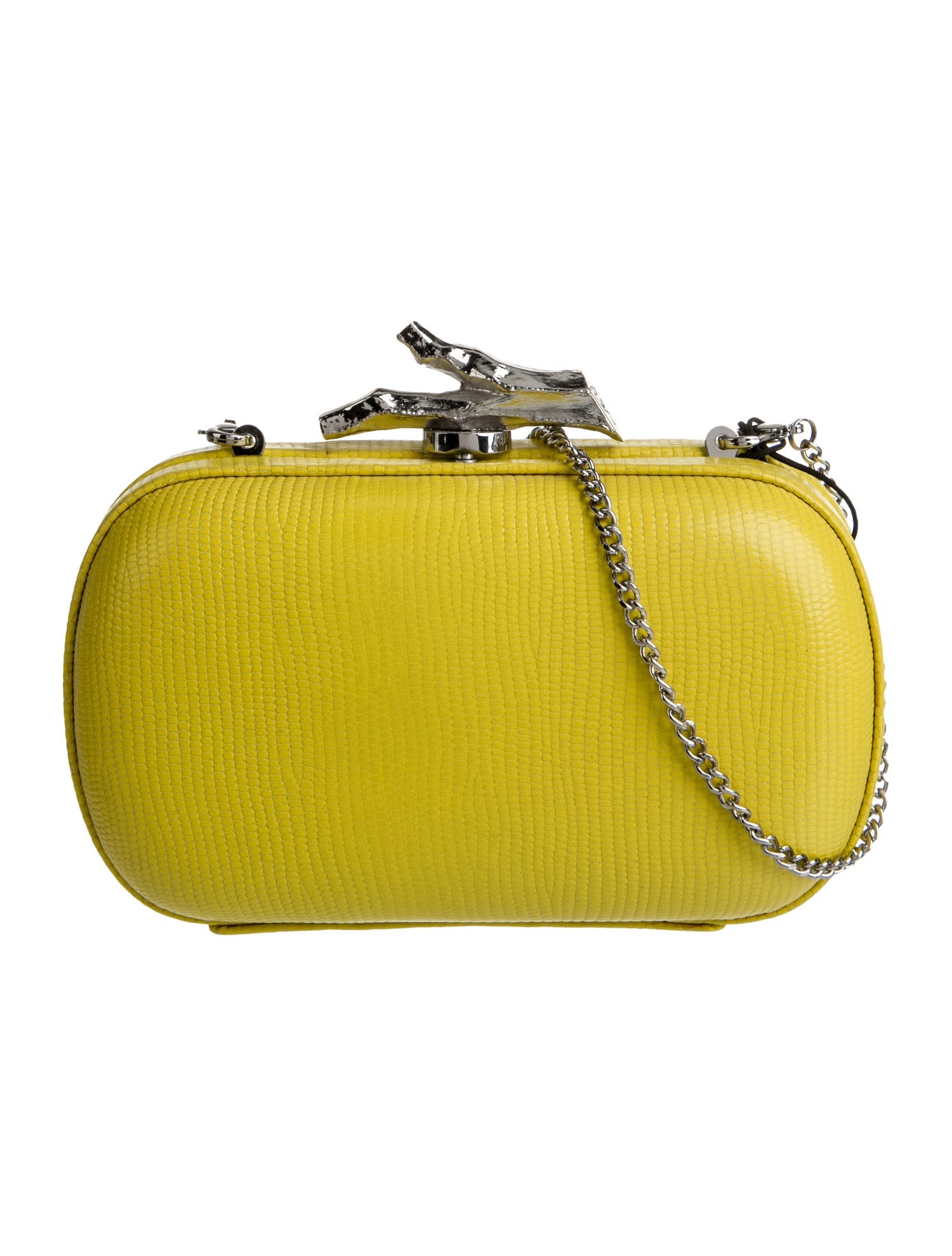 Diane von Furstenberg Leather Minaudière