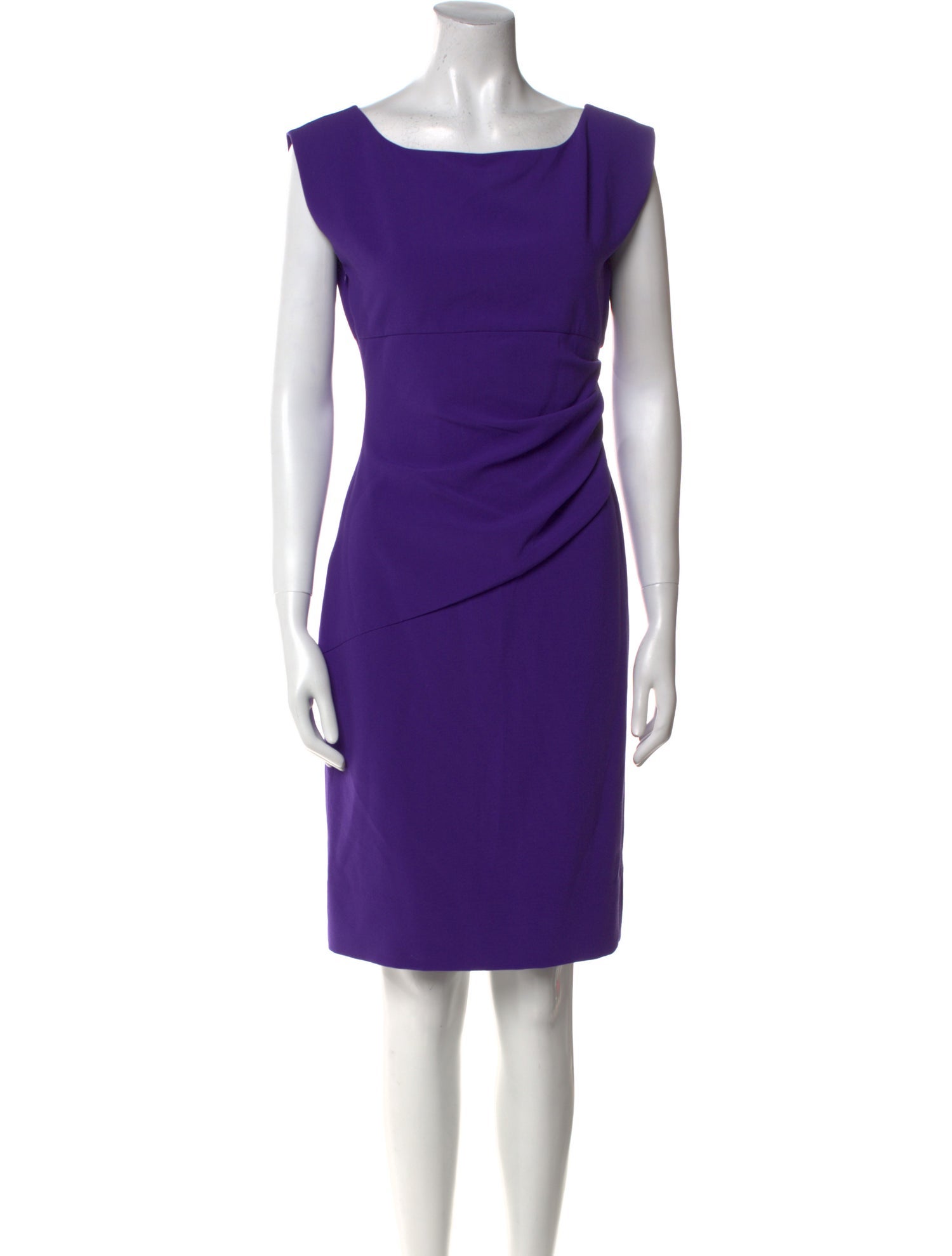 Diane von Furstenberg Bateau Neckline Knee-Length Dress