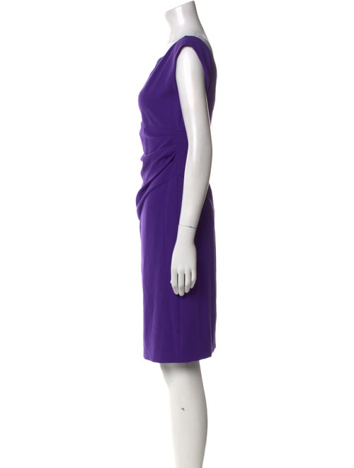 Diane von Furstenberg Bateau Neckline Knee-Length Dress
