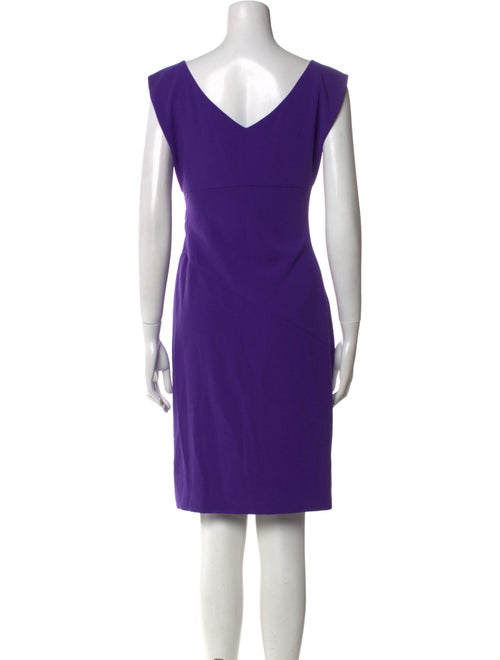Diane von Furstenberg Bateau Neckline Knee-Length Dress