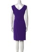 Diane von Furstenberg Bateau Neckline Knee-Length Dress