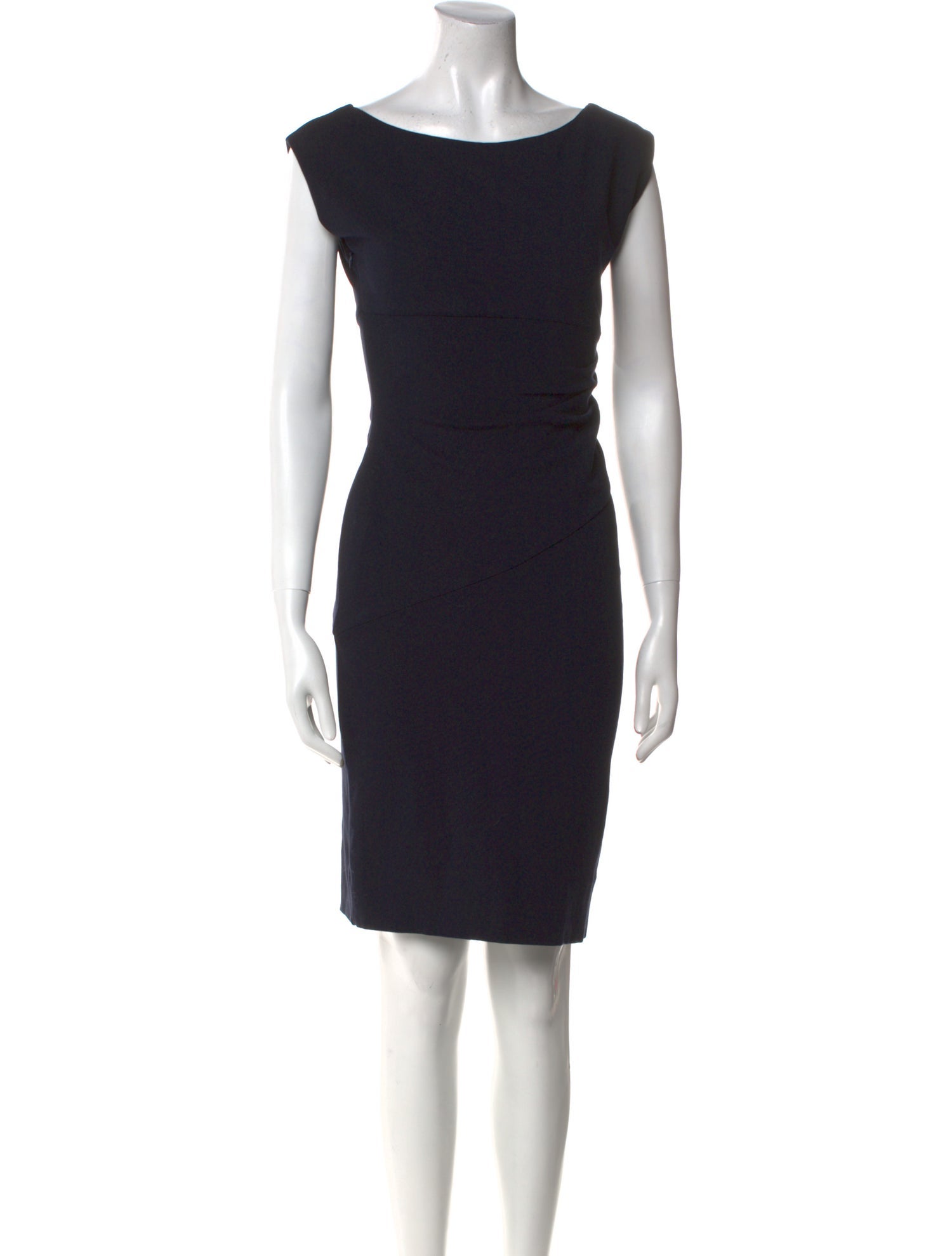 Diane von Furstenberg Bateau Neckline Knee-Length Dress