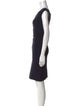 Diane von Furstenberg Bateau Neckline Knee-Length Dress