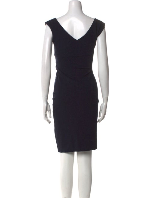 Diane von Furstenberg Bateau Neckline Knee-Length Dress