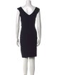 Diane von Furstenberg Bateau Neckline Knee-Length Dress