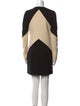 Diane von Furstenberg Colorblock Pattern Mini Dress