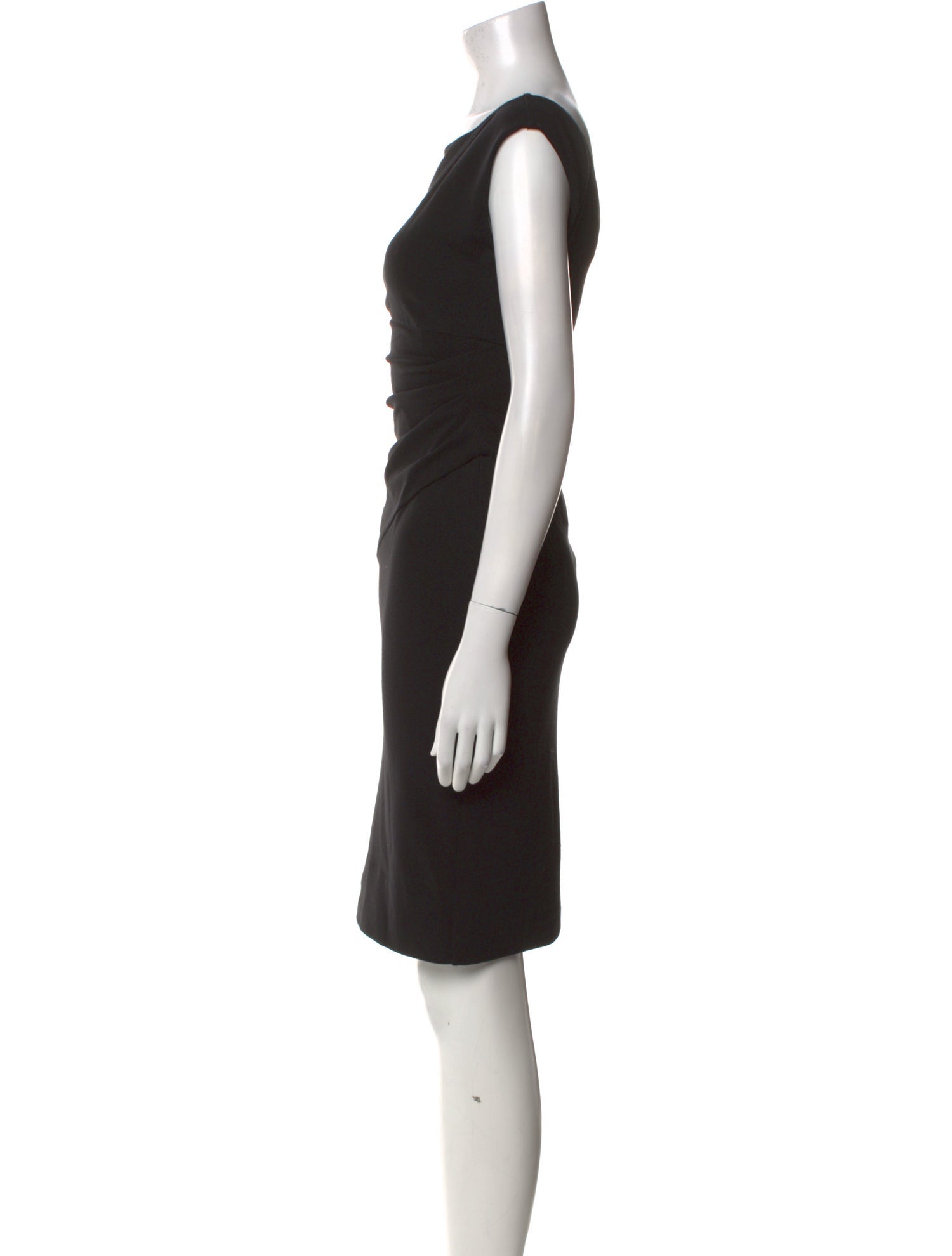Diane von Furstenberg Bateau Neckline Knee-Length Dress