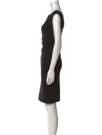 Diane von Furstenberg Bateau Neckline Knee-Length Dress
