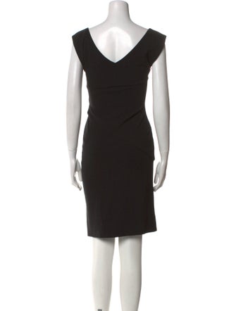 Diane von Furstenberg Bateau Neckline Knee-Length Dress