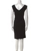 Diane von Furstenberg Bateau Neckline Knee-Length Dress