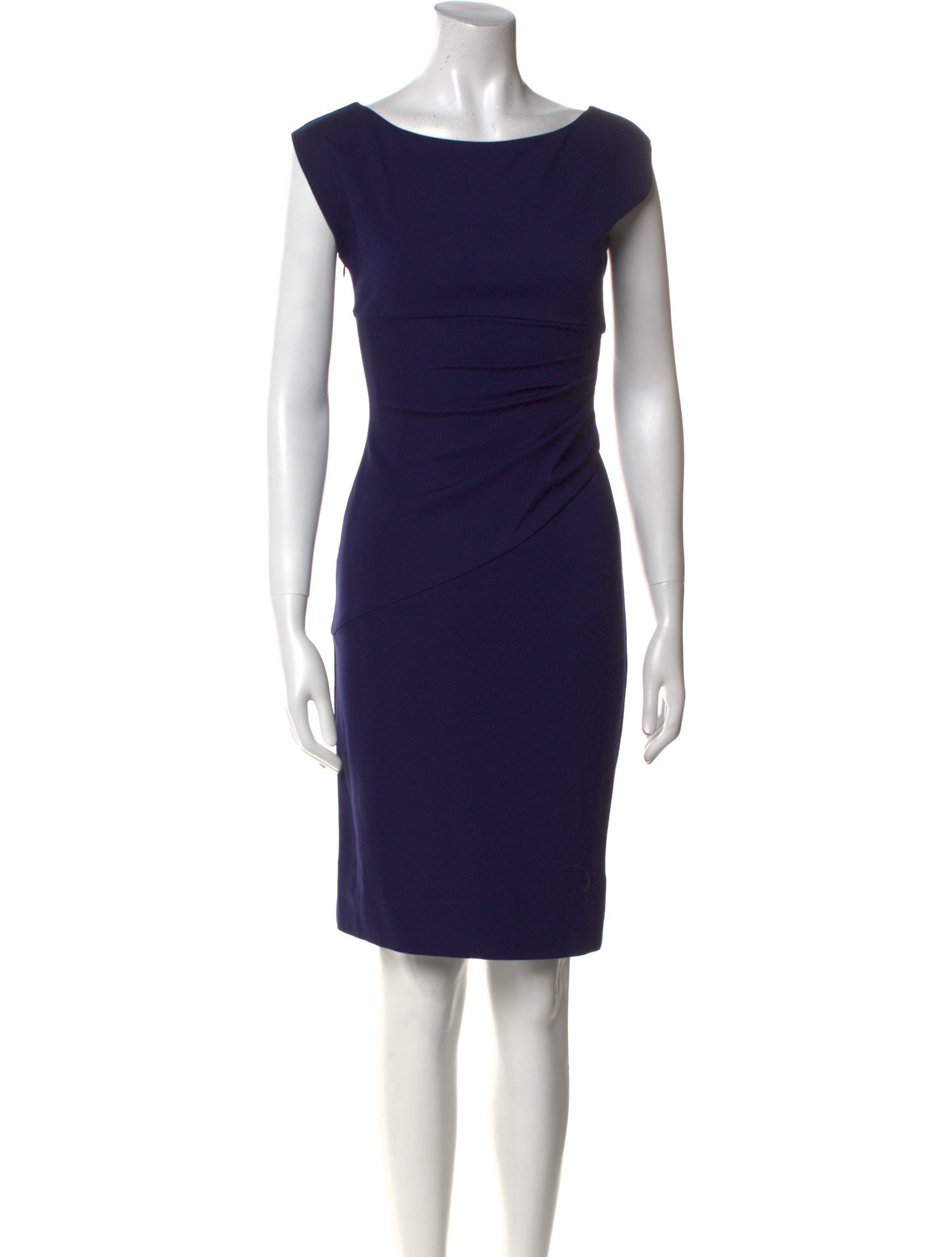 Diane von Furstenberg Bateau Neckline Knee-Length Dress
