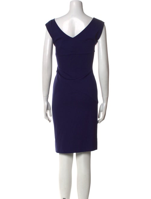 Diane von Furstenberg Bateau Neckline Knee-Length Dress