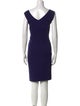 Diane von Furstenberg Bateau Neckline Knee-Length Dress
