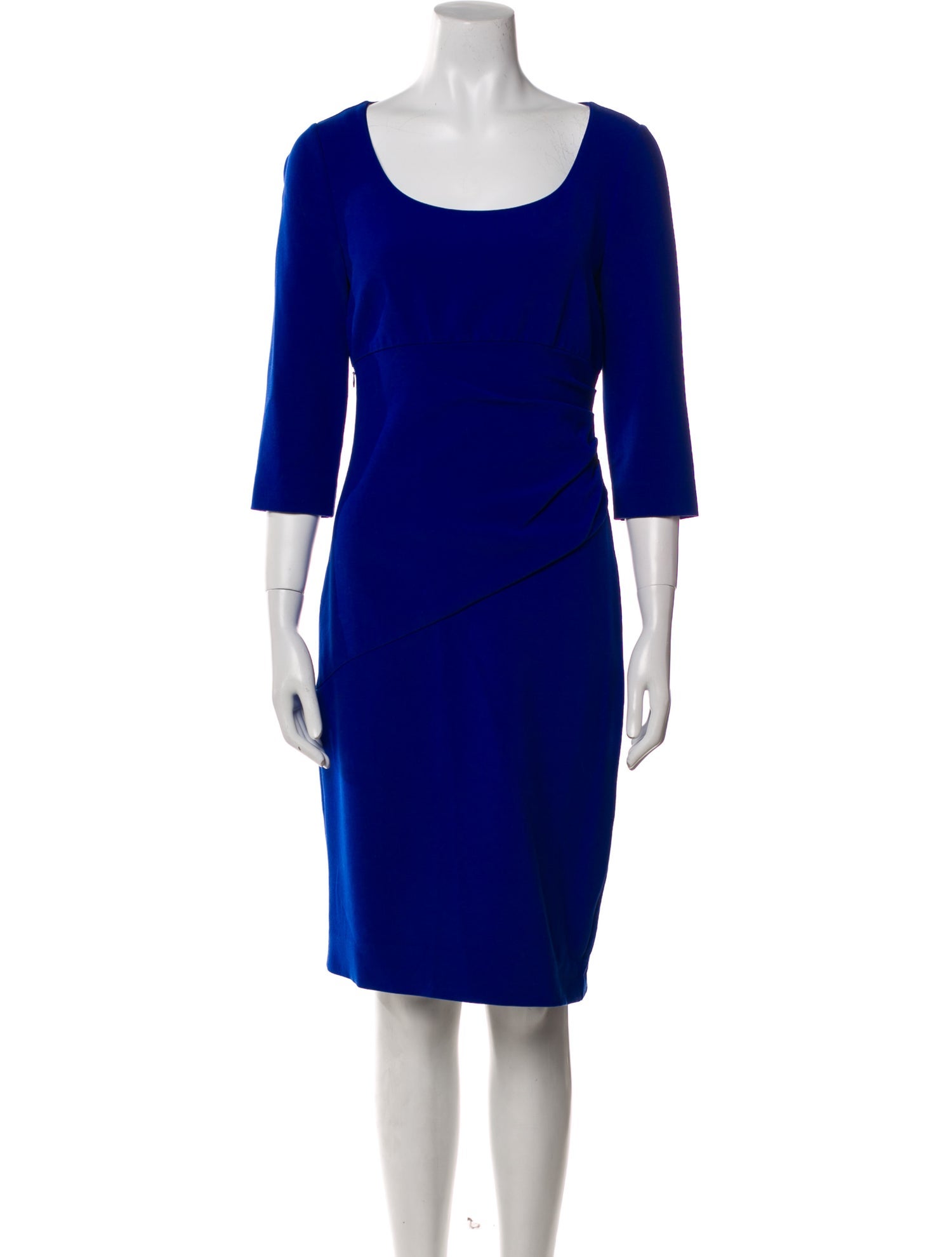 Diane von Furstenberg Scoop Neck Mini Dress