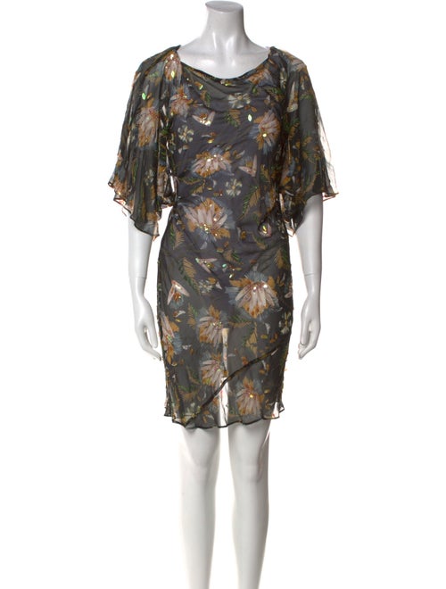 Diane von Furstenberg Silk Knee-Length Dress