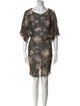 Diane von Furstenberg Silk Knee-Length Dress