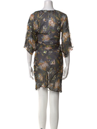Diane von Furstenberg Silk Knee-Length Dress