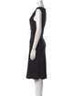 Diane von Furstenberg V-Neck Midi Length Dress