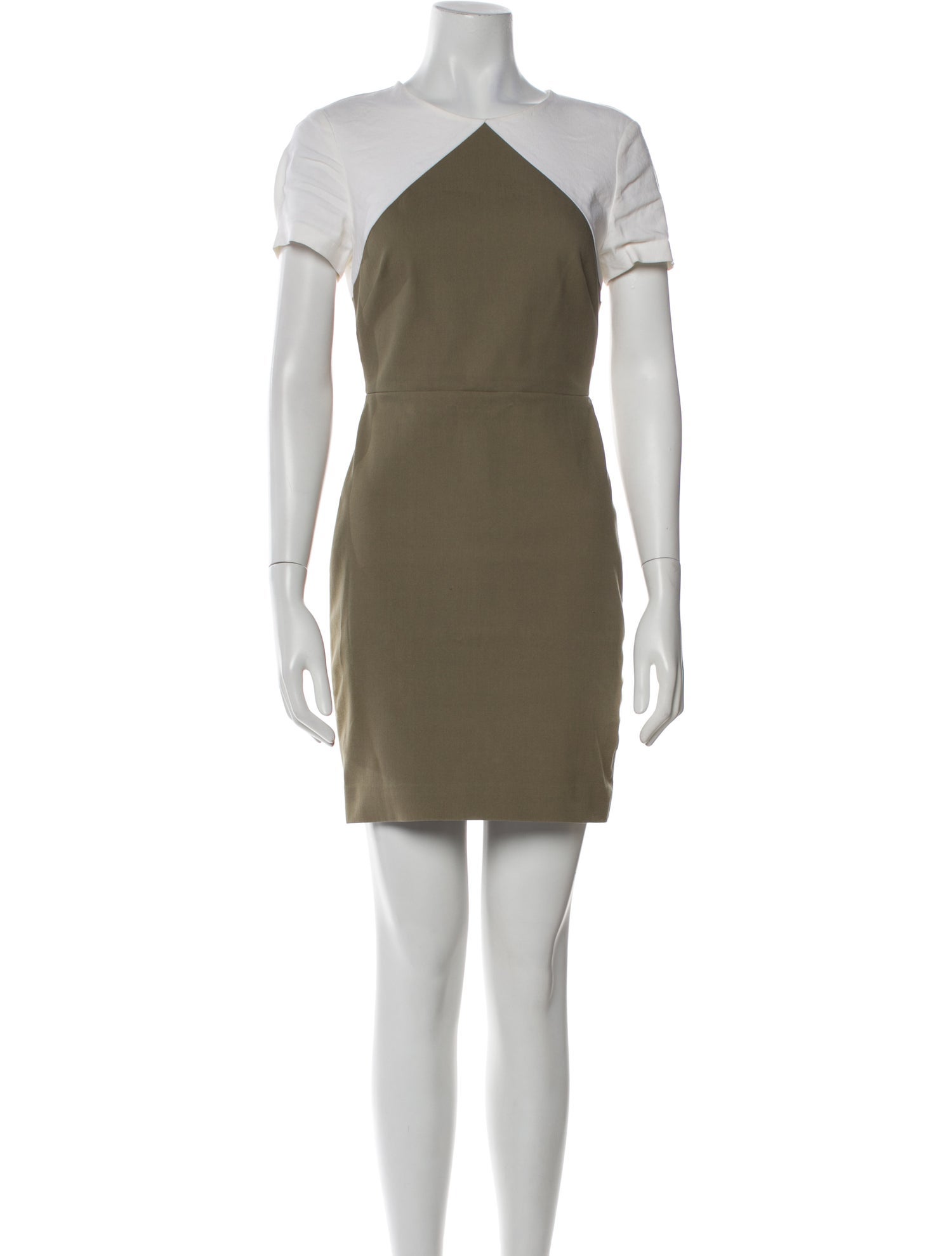 Diane von Furstenberg V-Neck Mini Dress