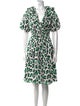 Diane von Furstenberg Printed Midi Length Dress