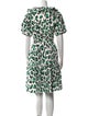 Diane von Furstenberg Printed Midi Length Dress