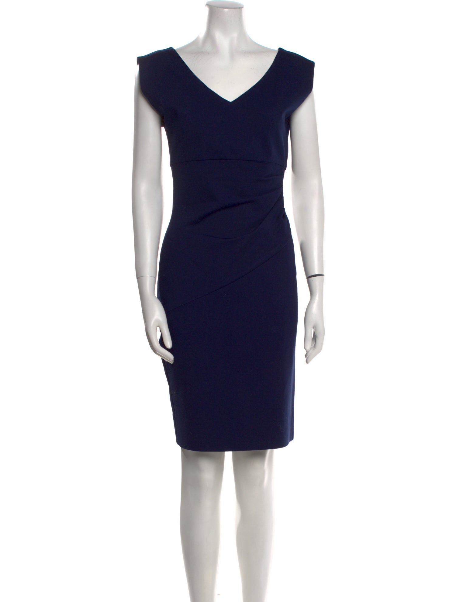 Diane von Furstenberg V-Neck Knee-Length Dress